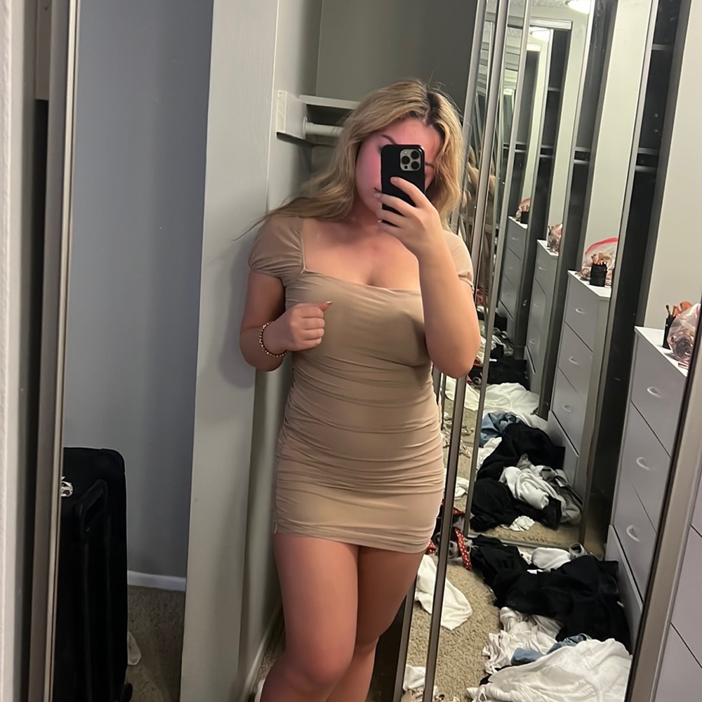 Nude princess Polly dress